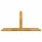 Ekena Millwork Portland Rough Sawn Timber Gable Bracket, Western Red Cedar, 48"W x 24"H x 2"D x 4"F, 12/12 Pitch GBW048X24X0204POR00RWR - alternate 1